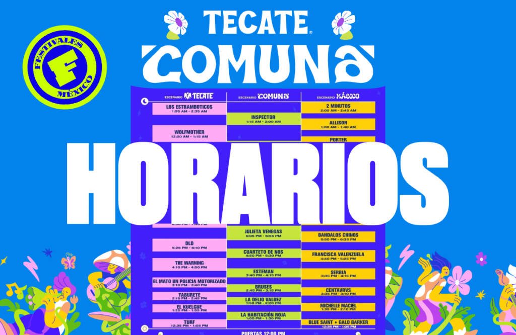 Tecate Comuna 2023 Horarios