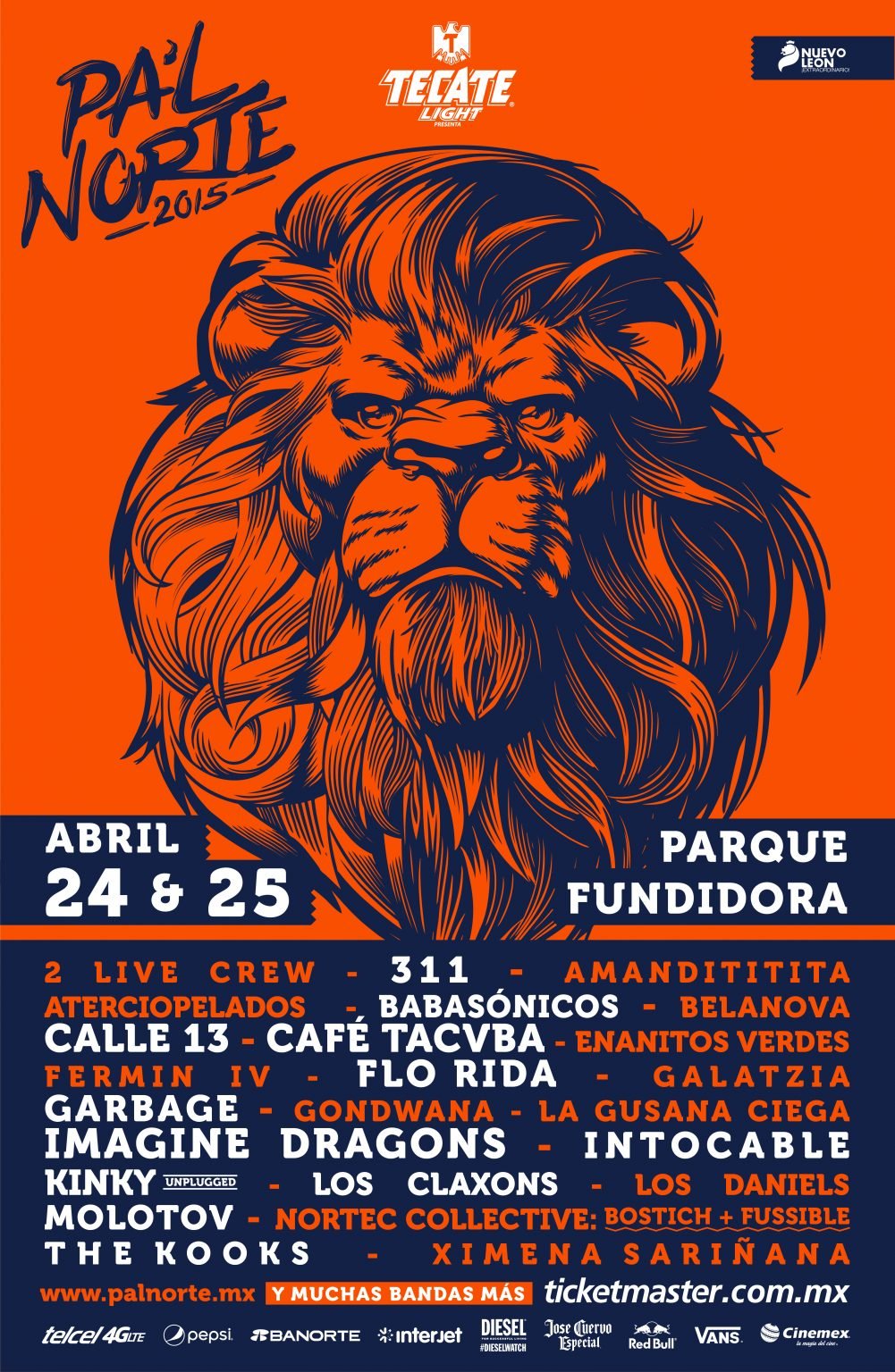 Tecate Pal Norte 2024 cartel, fecha, sede, boletos, artistas y más