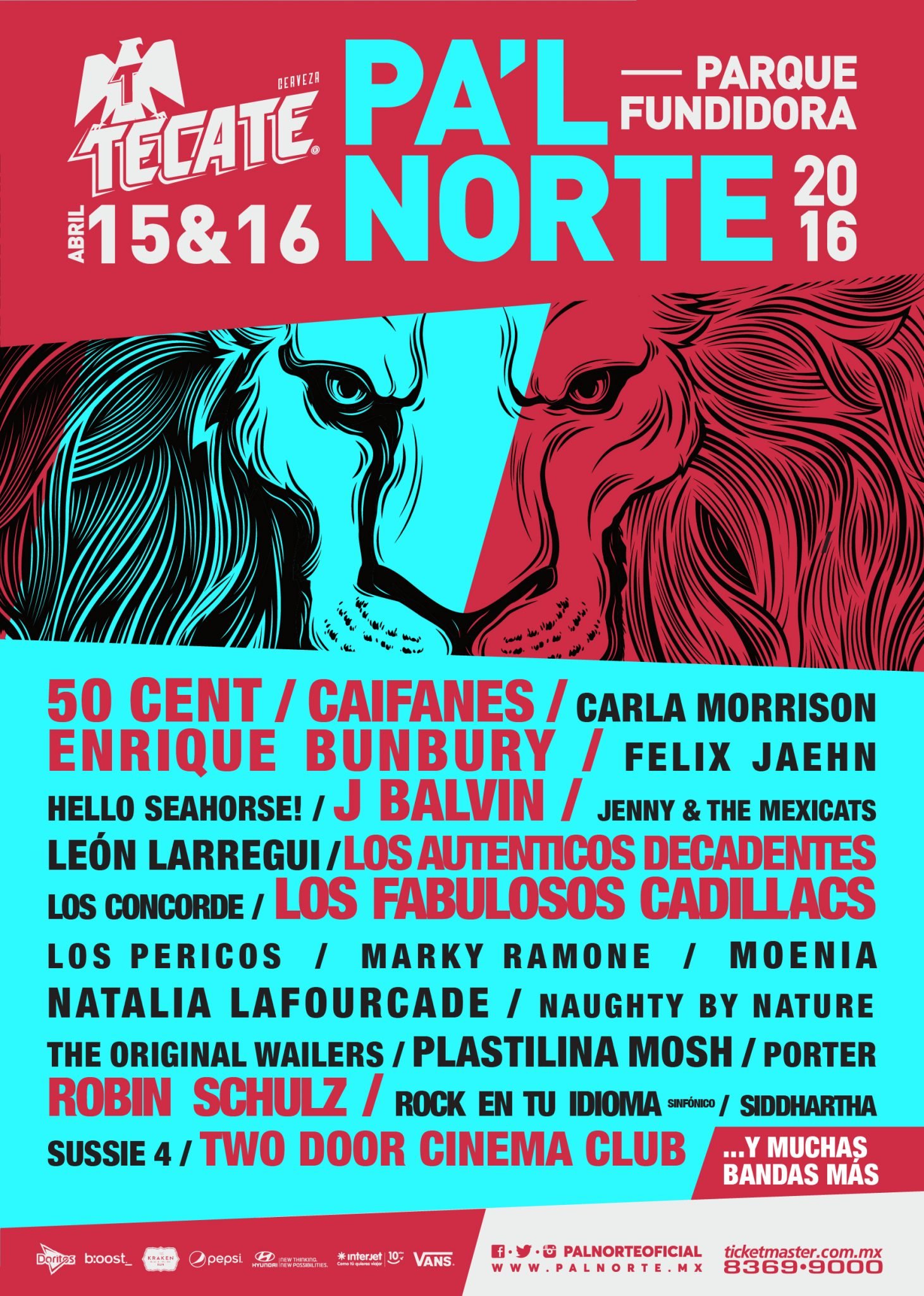 Tecate Pal Norte 2024 cartel, fecha, sede, boletos, artistas y más