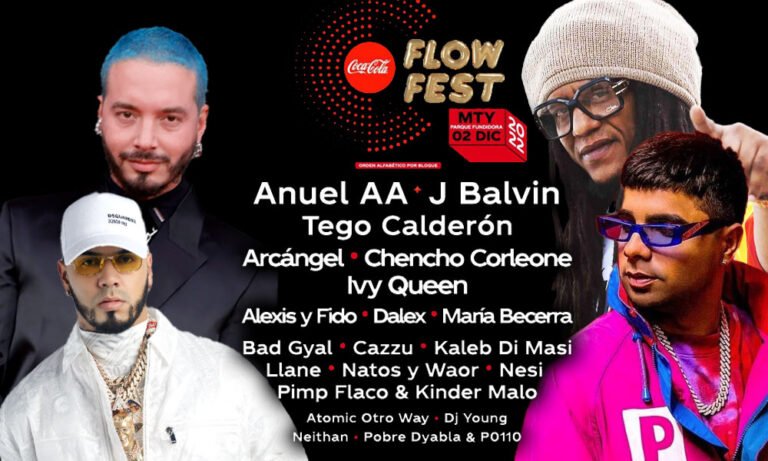 Coca Cola Flow Fest Monterrey Artistas fecha horarios cartel boletos y más