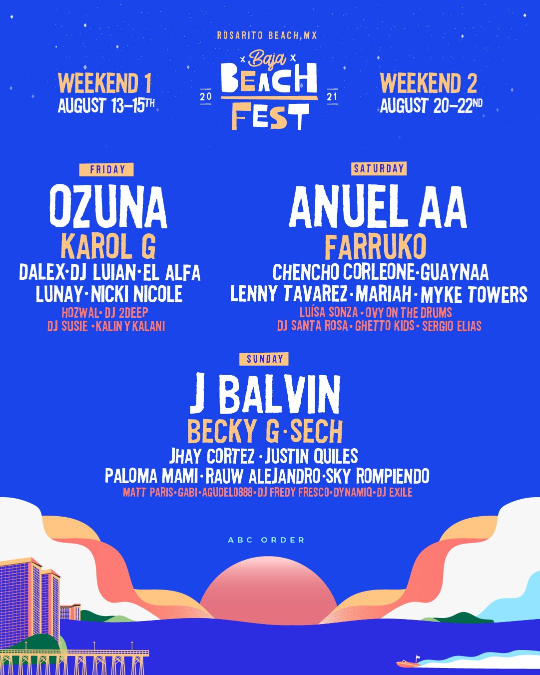 Baja Beach Fest 2024 Tickets For Sale Rahal Carmella