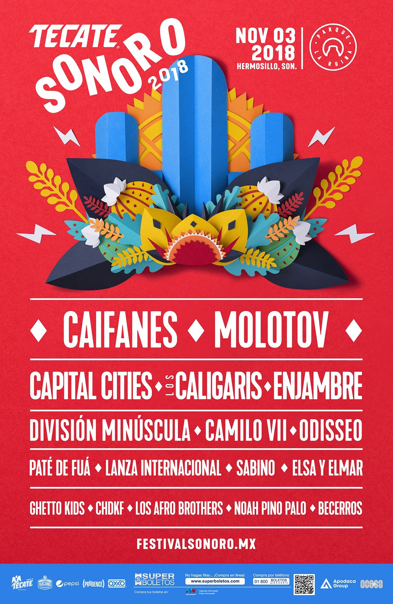 Tecate Sonoro 2023 cartel, fecha, sede, boletos, artistas y más