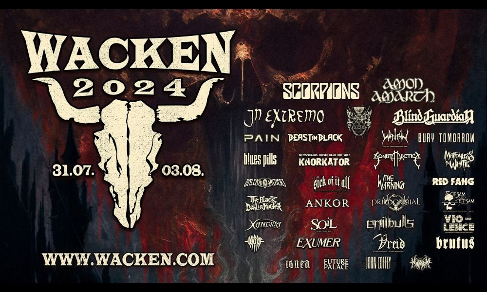 El Wacken 2024 anuncia la primera parte de su lineup