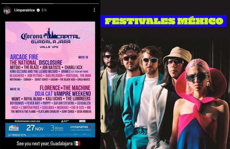 revelan cartel corona capital guadalajara 2024