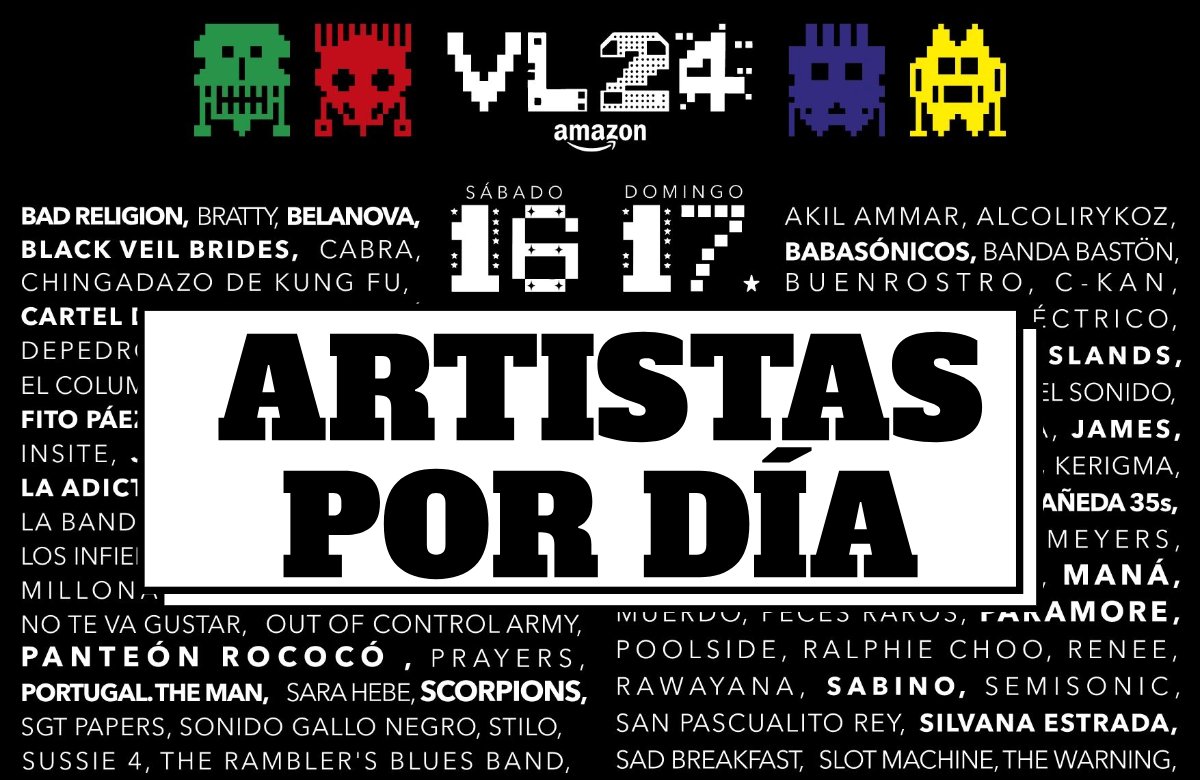 artistas por dia Vive Latino 2024