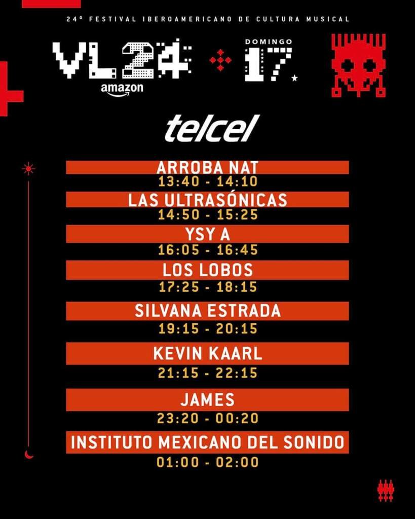 Vive Latino 2024: Domingo 17  Escenario Telcel